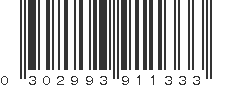 UPC 302993911333