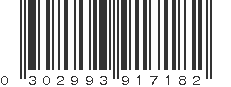 UPC 302993917182