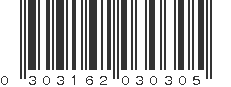 UPC 303162030305