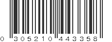 UPC 305210443358