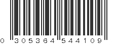 UPC 305364544109