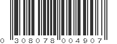 UPC 308078004907