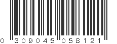 UPC 309045058121