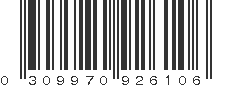 UPC 309970926106