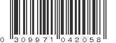 UPC 309971042058