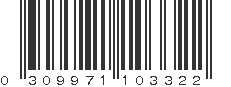 UPC 309971103322