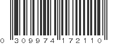 UPC 309974172110