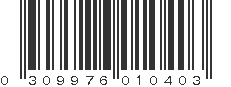 UPC 309976010403