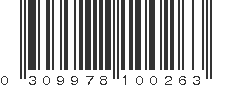 UPC 309978100263