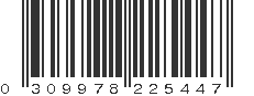 UPC 309978225447