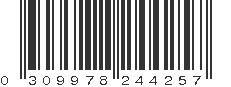 UPC 309978244257