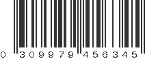 UPC 309979456345