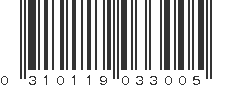 UPC 310119033005