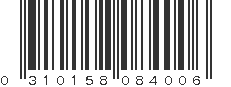 UPC 310158084006