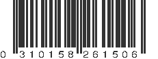 UPC 310158261506