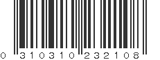 UPC 310310232108