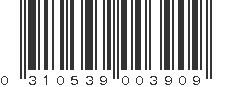 UPC 310539003909