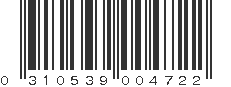 UPC 310539004722