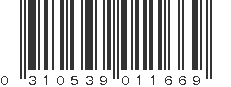 UPC 310539011669