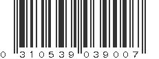 UPC 310539039007