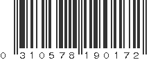 UPC 310578190172