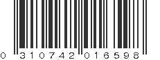 UPC 310742016598