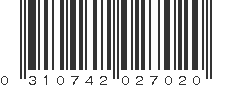 UPC 310742027020