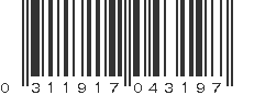 UPC 311917043197