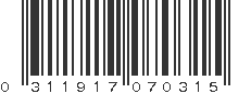 UPC 311917070315