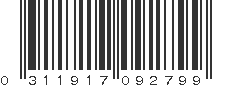 UPC 311917092799