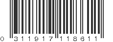 UPC 311917118611