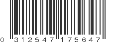 UPC 312547175647