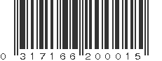 UPC 317166200015