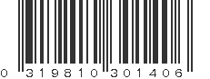 UPC 319810301406