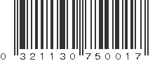 UPC 321130750017