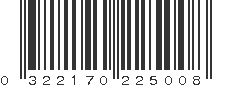 UPC 322170225008