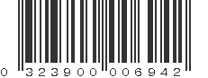 UPC 323900006942