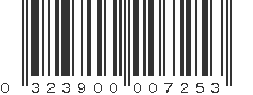 UPC 323900007253