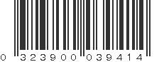 UPC 323900039414