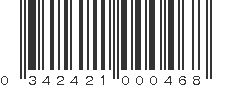 UPC 342421000468