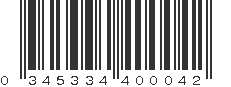 UPC 345334400042