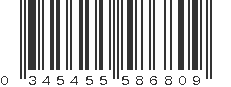 UPC 345455586809