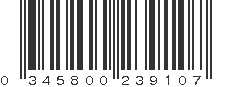 UPC 345800239107