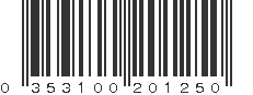 UPC 353100201250