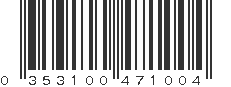 UPC 353100471004