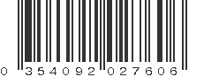 UPC 354092027606