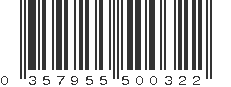 UPC 357955500322