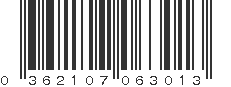 UPC 362107063013