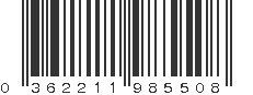 UPC 362211985508