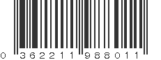 UPC 362211988011